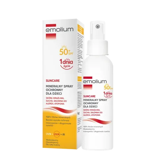 EMOLIUM SUNCARE MINERALNY SPRAY OCHRONNY SPF 50+ 100 ml