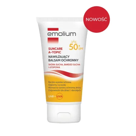 EMOLIUM SUNCARE A-TOPIC NAWILŻAJĄCY BALSAM OCHRONNY 150 ml DW:2027/01/31