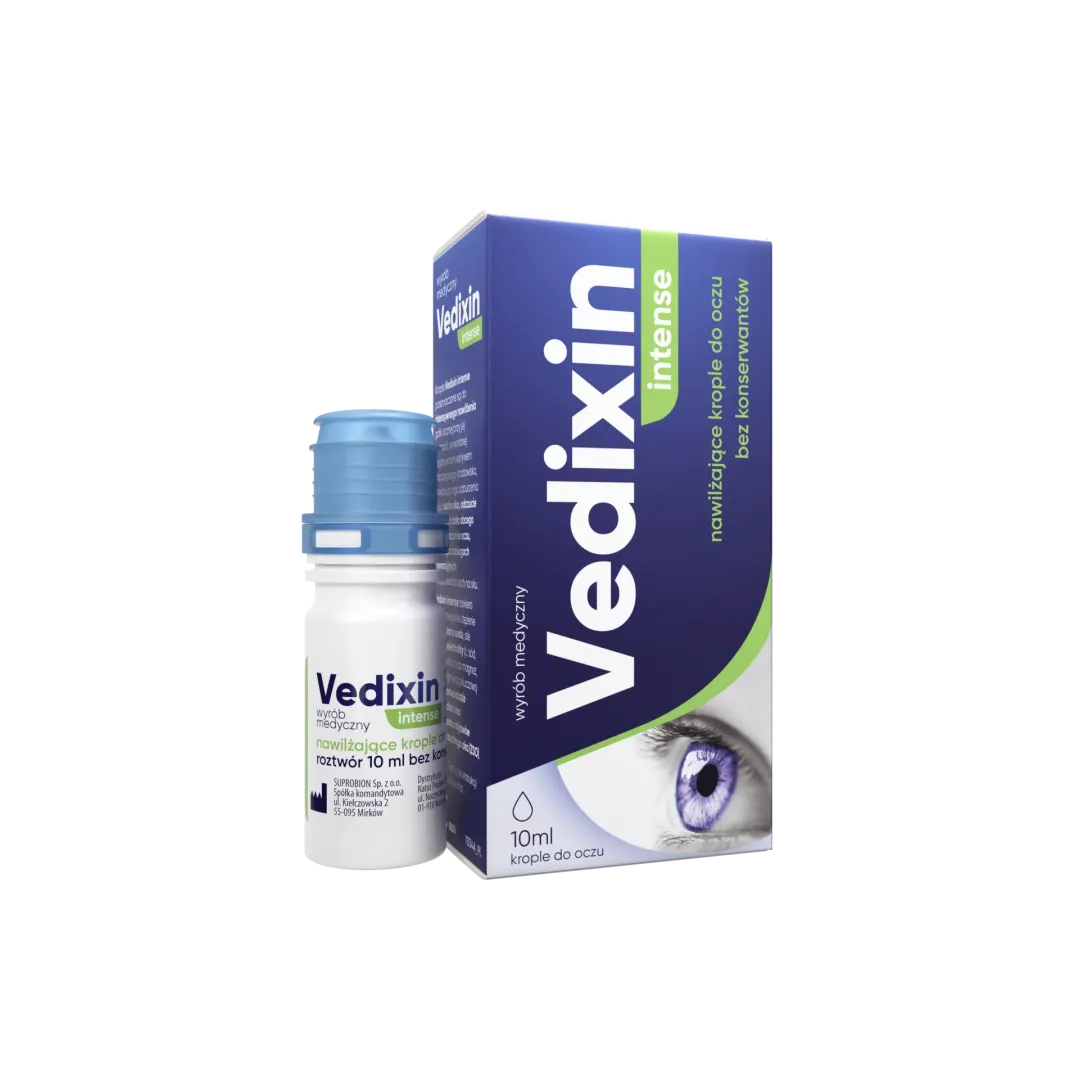 VEDIXIN INTENSE NAWILŻAJĄCE KROPLE DO OCZU 10 ml