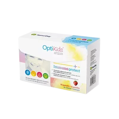 OPTI KIDS IMMUNOPROTECT: 32 pastylki do ssania