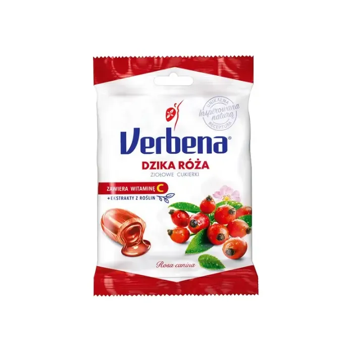 CUKIERKI VERBENA DZIKA RÓŻA 60 g