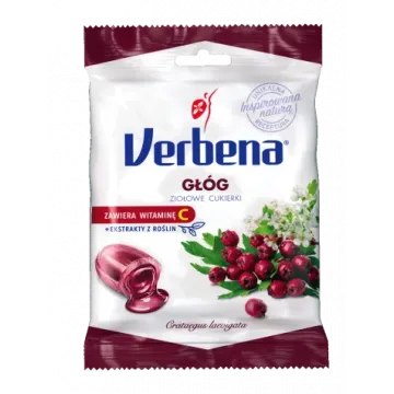 CUKIERKI VERBENA GŁÓG 60 g