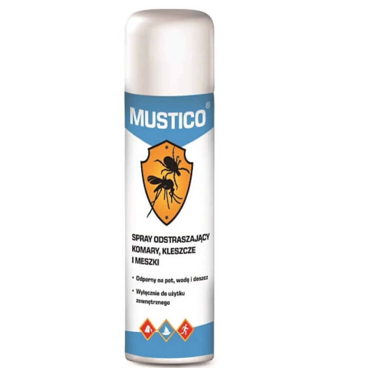 MUSTICO SPRAY ODSTRASZAJĄCY KOMARY, KLESZCZE I MESZKI 100 ml