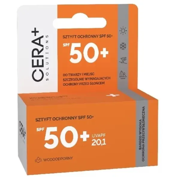 CERA+ SOLUTIONS SZTYFT OCHRONNY DO TWARZY I CIAŁA SPF 50+ 30 g