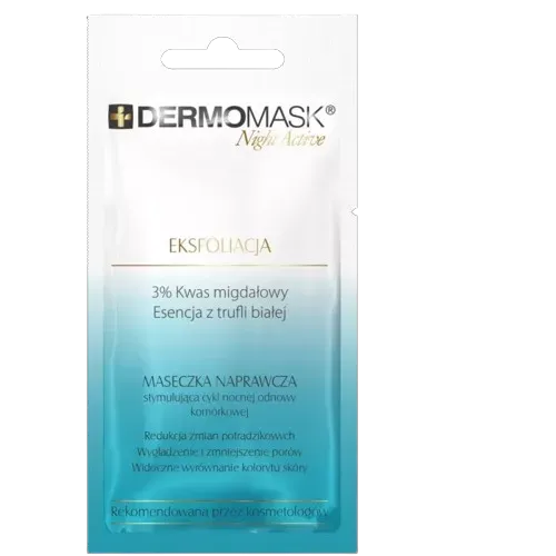L'BIOTICA Dermomask Night Active Eksfoliacja 12 ml