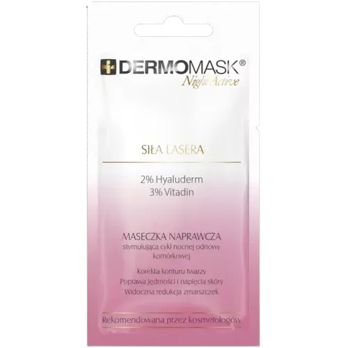 L'BIOTICA Dermomask Night Active Siła Lasera 12 ml