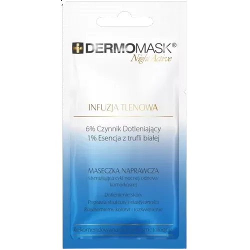 L'BIOTICA Dermomask Night Active Infuzja Tlenowa 12 ml
