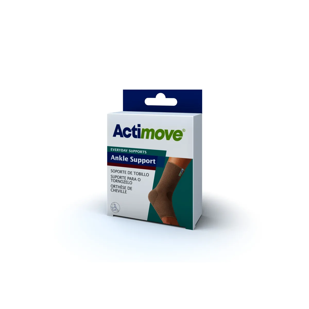 ACTIMOVE EVERYDAY SUPPORTS OPASKA STAWU SKOKOWEGO rozm. L (24-27 cm) kolor beżowy 1 sztuka
