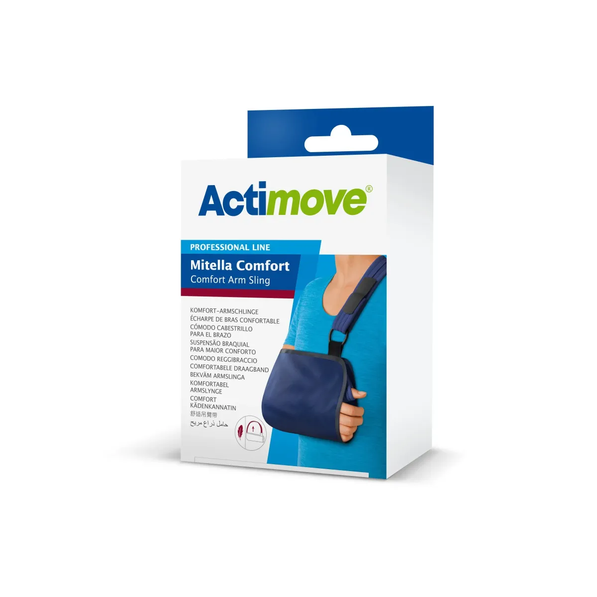 ACTIMOVE PROFESSIONAL LINE TEMBLAK rozm. L (40–43 cm) kolor granatowy 1 sztuka