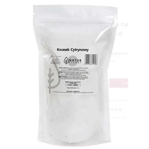 KWASEK CYTRYNOWY 1 kg Natur Planet