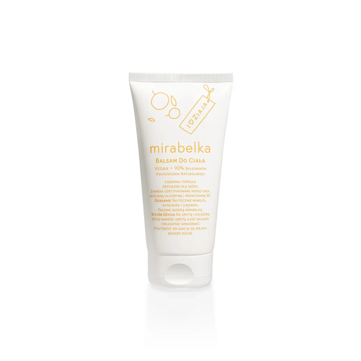 ZIAJA MIRABELKA BALSAM DO CIAŁA 160 ml