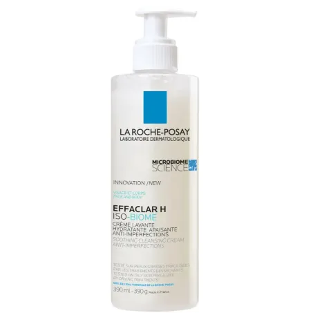 LA ROCHE POSAY EFFACLAR H ISO-BIOME KREM MYJĄCY 390 ml