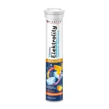 TRIBIOLAC ELEKTROLITY SENIOR: 20 tabletek musujących o smaku pomarańczowym