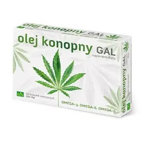 OLEJ KONOPNY GAL 60 kapsułek