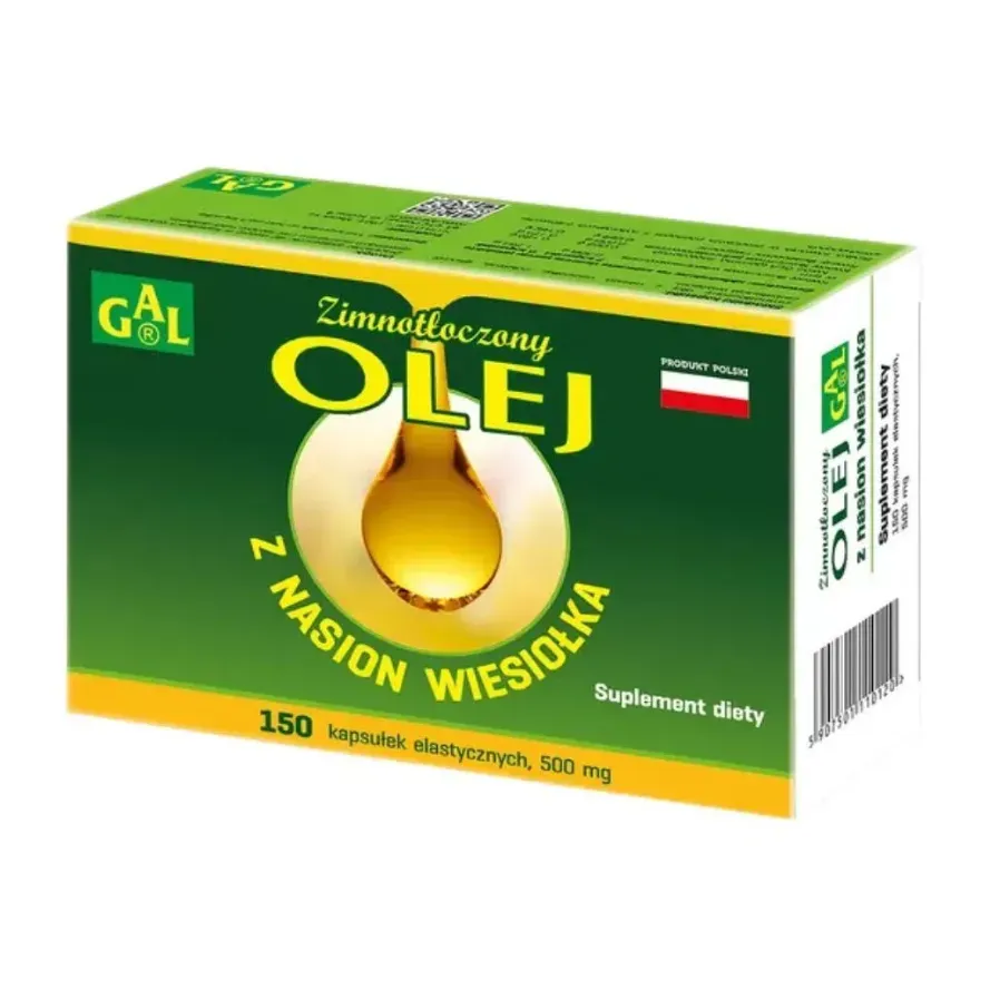OLEJ Z NASION WIESIOŁKA 150 kapsułek