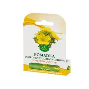 POMADKA OCHRONNA Z OLEJEM Z WIESIOŁKA Z FILTREM UVA/UVB 4,3 g