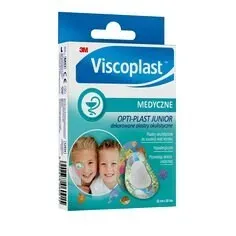 VISCOPLAST OPTI-PLAST JUNIOR DEKOROWANE PLASTRY OKULISTYCZNE 62 mm x 50 mm 10 sztuk