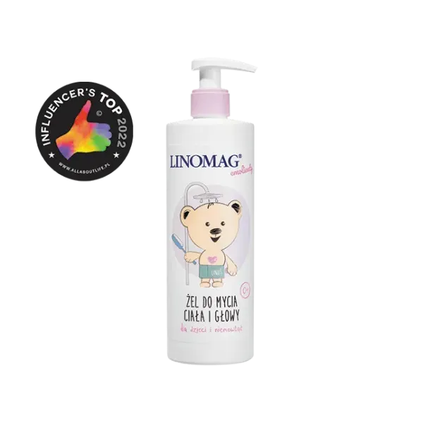LINOMAG ŻEL DO MYCIA CIAŁA I GŁOWY 400 ml