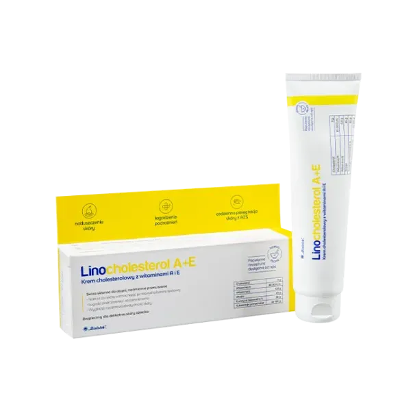 LINOCHOLESTEROL A+E KREM CHOLESTEROLOWY Z WITAMINAMI A I E 90 g