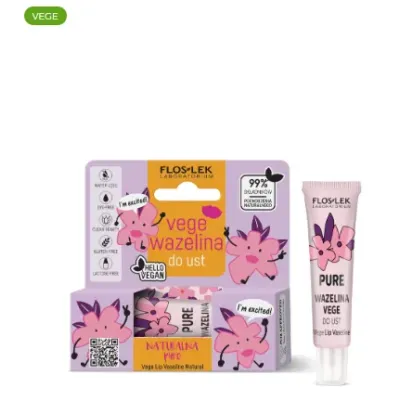FLOSLEK vege lip care Wazelina Vege do ust PURE 10g