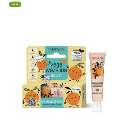 FLOSLEK vege lip care Wazelina Vege do ust CAMPARI 10g