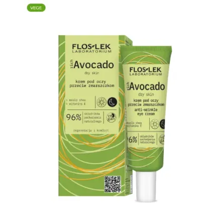 FLOSLEK richAvocado Krem pod oczy przeciw zmarszczkom 30 ml