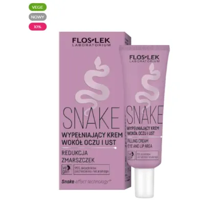 FLOSLEK SNAKE Wypełniający krem wokół oczu i ust 30 ml