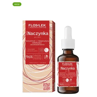 FLOSLEK stopNACZYNKA Koncentrat z hesperydyną redukujący zaczerwienienia 30 ml