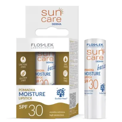 FLOSLEK SUN CARE Derma Moisture Pomadka ochronna Spf 30