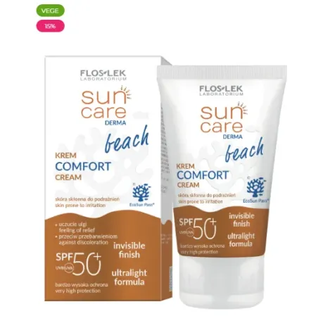 FLOSLEK SUN CARE Derma COMFORT KREM SPF 50+ do twarzy i ciała 50 ml