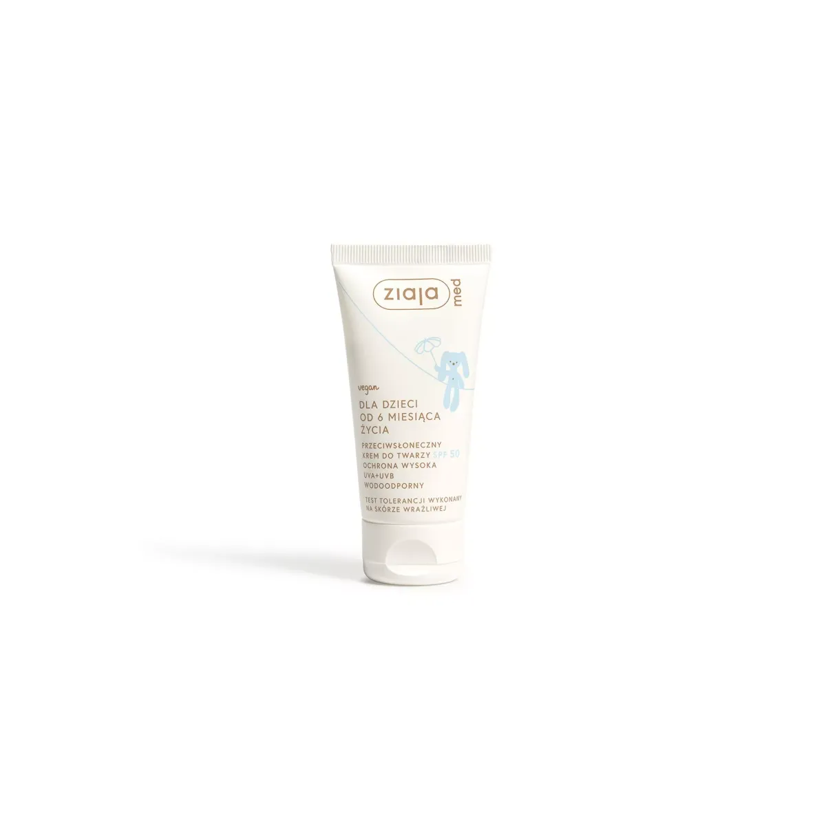 ZIAJA MED DLA DZIECI PRZECISŁONECZNY KREM DO TWARZY SPF50 50ml