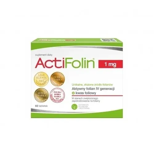 ActiFolin 1mg 60 tabletek