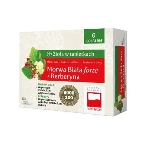 MORWA BIAŁA FORTE + BERBERYNA 60 tabletek