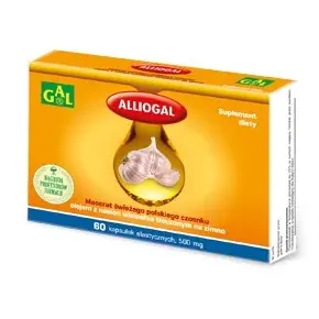 ALLIOGAL 500 mg 60 kapsułek