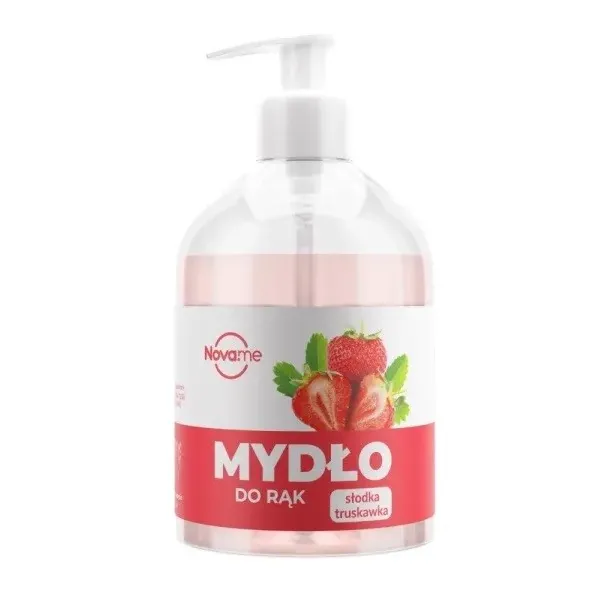 NOVAME MYDŁO DO RĄK SŁODKA TRUSKAWKA 500 ml