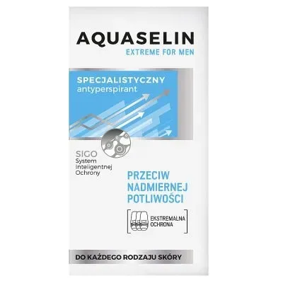 AQUASELIN EXTREME for MEN antyperspirant roll-on 50ml