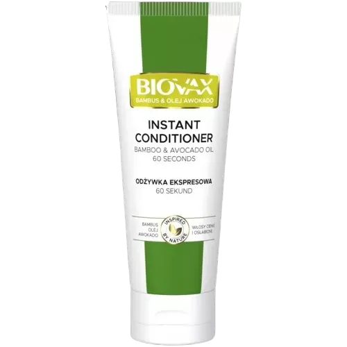L'BIOTICA BIOVAX BAMBUS & OLEJ AVOCADO BIOVAX ODŻYWKA EKSPRESOWA 7w1 BAMBUS & OLEJ AWOCADO 200 ml