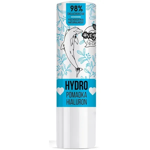 FLOSLEK VEGE LIP CARE HYDRO POMADKA HIALURON 1 sztuka (bez kartoniku)