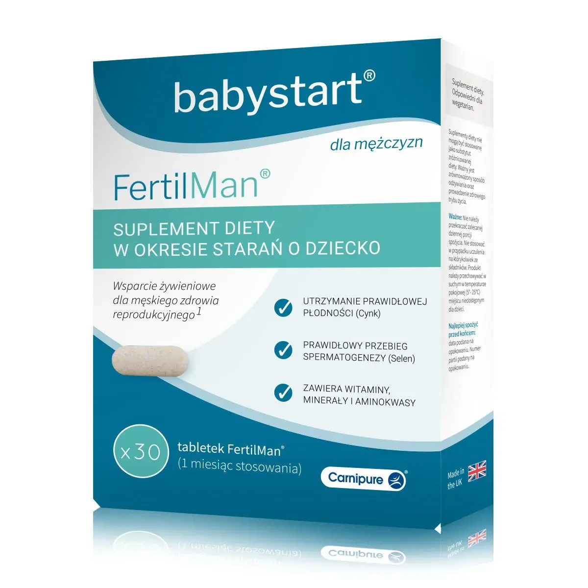 FERTILMAN 30 tabletek