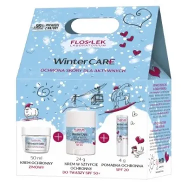 FLOSLEK ZESTAW PIELĘGNACYJNY WINTER CARE OCHRONA I PIELĘGNACJA DLA AKTYWNYCH 1 zestaw