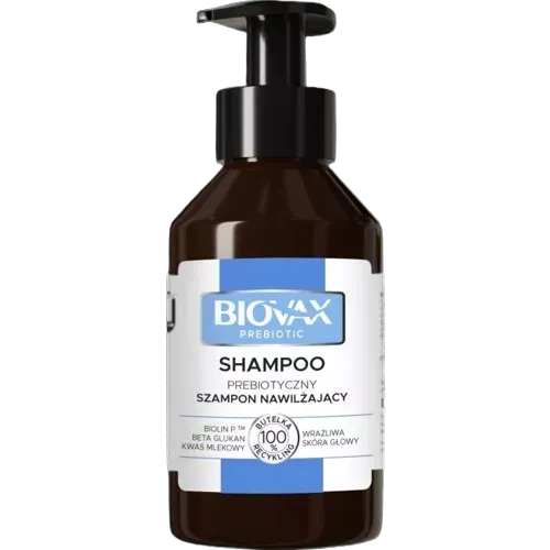L'BIOTICA BIOVAX Prebiotic Prebiotyczny Szampon nawilżający do wrażliwej skóry głowy 200 ml