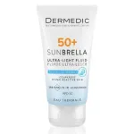 DERMEDIC SUNBRELLA ULTRALEKKI KREM OCHRONNY SPF 50+ DLA SKÓRY NACZYNIOWEJ I NADREAKTYWNEJ 40 ml