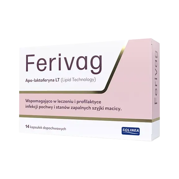 FERIVAG 14 kapsułek dopochwowych