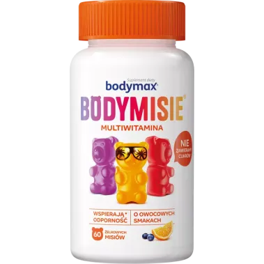 BODYMAX BODYMISIE ŻELKI O SMAKU OWOCOWYM 60 sztuk