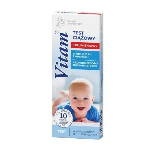 VITAM TEST CIĄŻOWY STRUMIENIOWY 1 zestaw