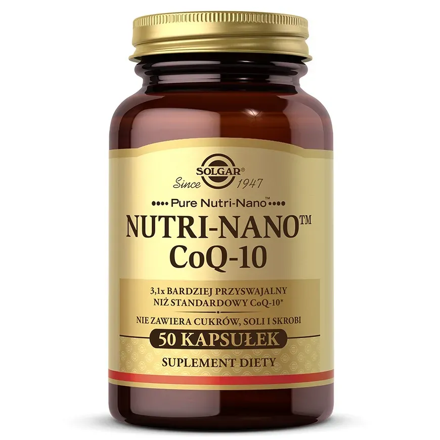 SOLGAR NUTRI NANO CoQ10 50 kapsułek