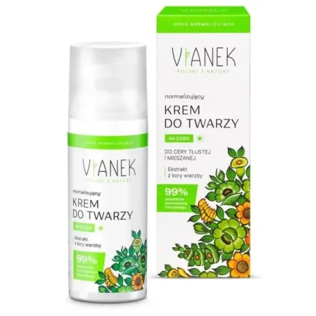 VIANEK NORMALIZUJĄCY KREM DO TWARZY NA DZIEŃ 50 ml