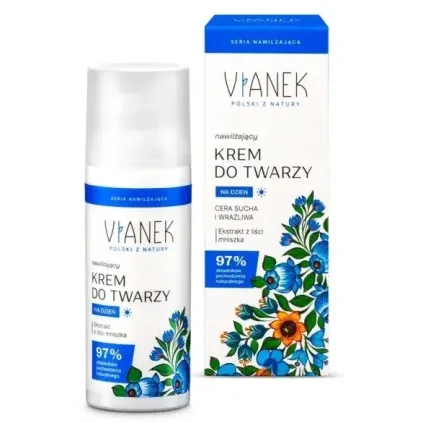VIANEK NAWILŻAJĄCY KREM DO TWARZY NA DZIEŃ 50 ml