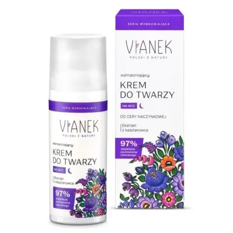 VIANEK WZMACNIAJĄCY KREM DO TWARZY NA NOC 50 ml