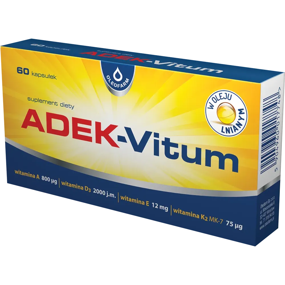 ADEK-VITUM 60 kapsułek